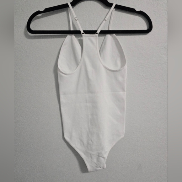 NWOT Free People Intimately Move Along Bodysuit White Top Size XS/S or M/L - Picture 3 of 5